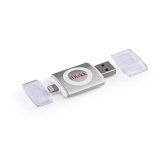 iDiskk ID32S Flash disk 32 GB 2v1 IDISKK pro Apple iPhone/MacBook a další - Lightning/USB – Silver