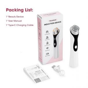 HOUSEHOLD HY116 Multifunkční kosmetický přístroj 4 v 1 s mikroproudy, LED světelnou terapií, modelování obličeje a lifting