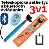 Monopod - teleskopický držiak na selfie + Bluetooth spoušť fotoaparátu Z07-1