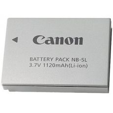Baterie Canon NB-5L šedá 3,7V 1120mAh Li-Ion – originální